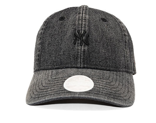 Dámská Kšiltovka New Era - MLB Washed Denim 9TWENTY - NY Yankees - Black