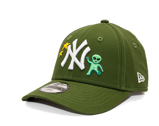 Dětská Kšiltovka New Era - MLB Kids Space Icon 9FORTY - NY Yankees - Rifle Green
