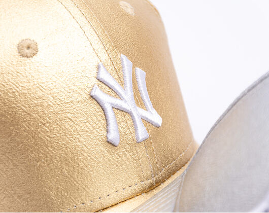 Dámská Kšiltovka New Era - MLB Metallic 9FORTY - NY Yankees - Gold