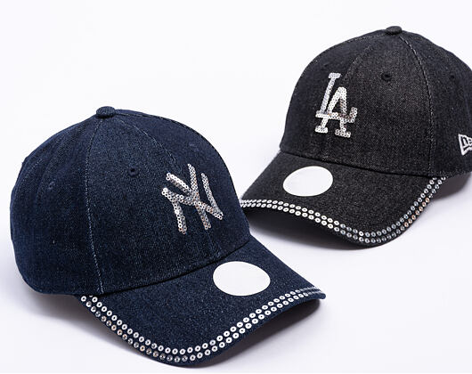 Dámská Kšiltovka New Era - MLB Womens Distressed 9FORTY - NY Yankees - Blue