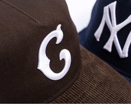 Kšiltovka New Era - MLB Cooperstown Cord 19TWENTY - Chicago Cubs - Brown