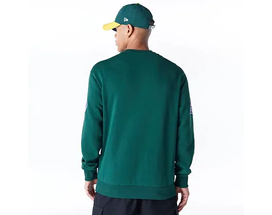 Mikina New Era - MLB Infill Crewneck - Oakland Athletics