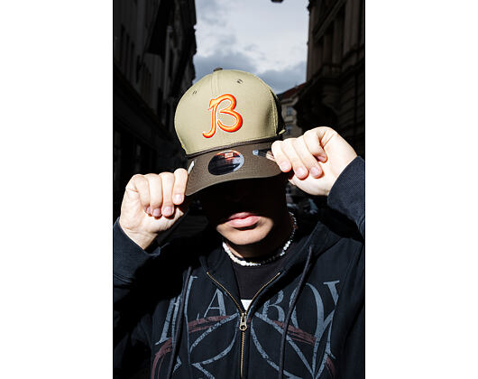 Kšiltovka New Era - NFL25 "Salute to Service" - 9SEVENTY Stretch-Snap - Chicago Bears