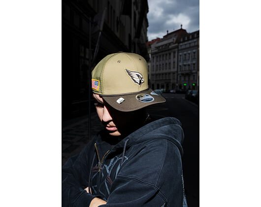 Kšiltovka New Era - NFL25 "Salute to Service" - 9SEVENTY Stretch-Snap - Arizona Cardinals