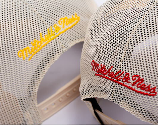 Kšiltovka Mitchell & Ness - Evergreen Trucker HWC - NBA - Cleveland Cavaliers - Off White