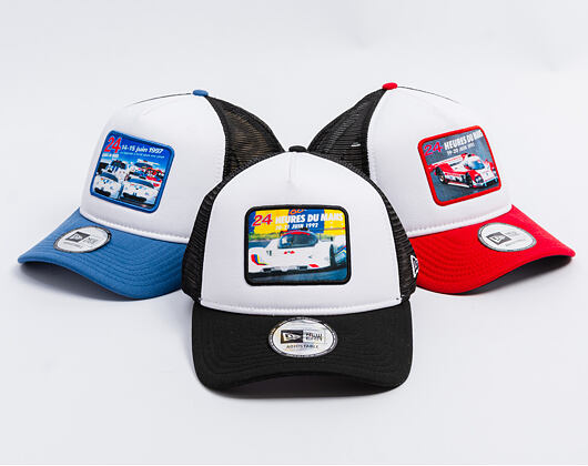 Kšiltovka New Era - LE MANS 9FORTY A-Frame Trucker Patch - Black