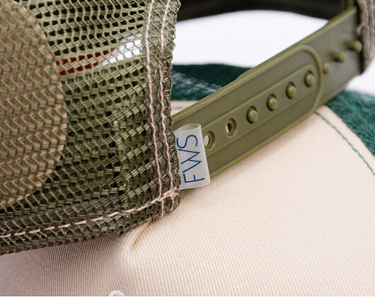 Kšiltovka Stetson - Trucker Cap Greaser Joe's - Green / Beige