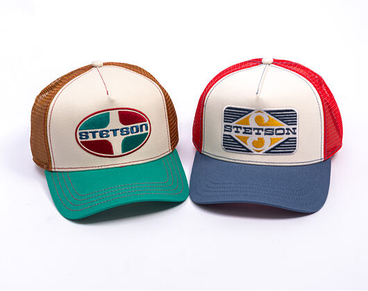 Kšiltovka Stetson - Trucker Cap - Rhombus - 27