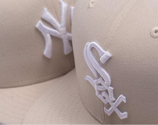 Kšiltovka New Era - MLB Seasonal 59FIFTY - Chicago White Sox - Stone