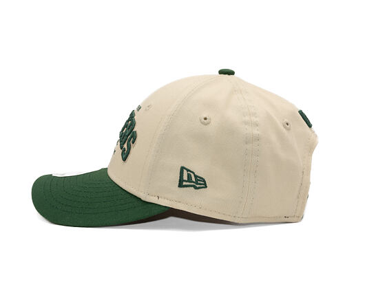 Dětská Kšiltovka New Era - MLB Wordmark 9FORTY M-CROWN - LA Dodgers - Cream