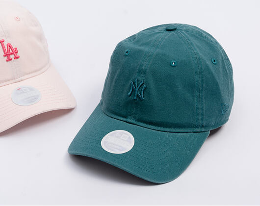 Dámská Kšiltovka New Era - MLB Washed Mini Logo 9TWENTY - NY Yankees - Pine Green