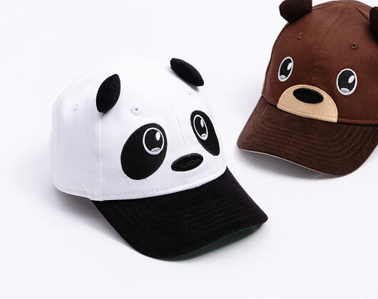 Dětská Kšiltovka New Era - Branded Cord Ears 9FORTY - White