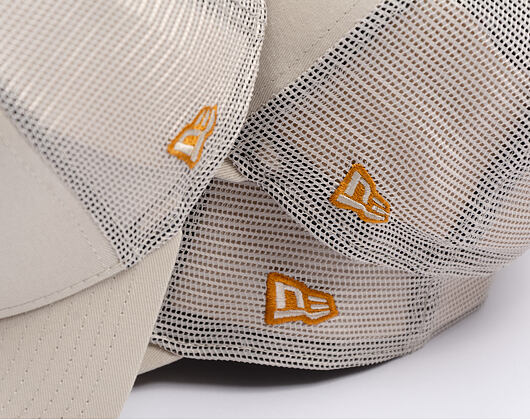 Dětská Kšiltovka New Era - MLB Essential 9FORTY Trucker - NY Yankees - Stone