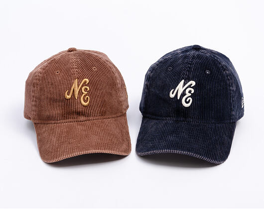 Kšiltovka New Era - Branded Washed Cord 9TWENTY - Navy