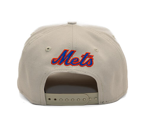 Kšiltovka New Era - MLB Outline Script 9FORTY A-Frame - NY Mets - Stone
