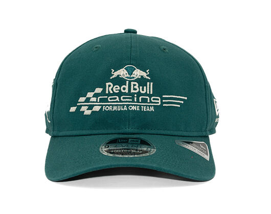 Kšiltovka New Era - F1 Washed 9SEVENTY Stretch-Snap - Red Bull F1 - Pine Green