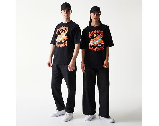 Triko New Era - Food Graphic Tee - Black