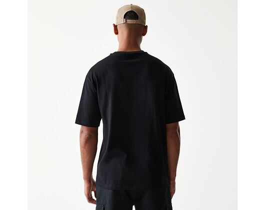 Triko New Era - Script Oversized Tee - Black