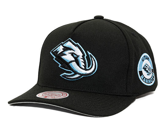 Kšiltovka Mitchell & Ness - Utah Mammoth - Double Clutch Pro Snapback - Black