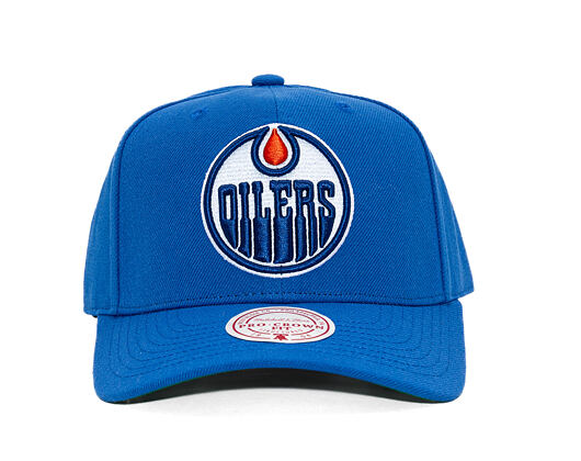 Kšiltovka Mitchell & Ness - Edmonton Oilers - Team Ground 2.0 Pro Snapback - Navy