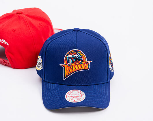 Kšiltovka Mitchell & Ness - Golden State Warriors - Double Clutch Pro Snapback Hwc - Navy