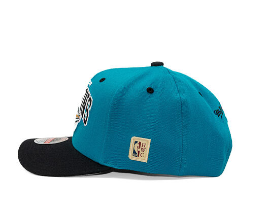 Kšiltovka Mitchell & Ness - NBA Team Arch Snapback - Detroit Pistons - Teal / Black