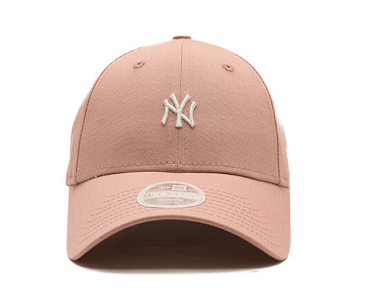 Dámská Kšiltovka New Era - MLB Mini Logo 9FORTY - NY Yankees - Desert Pink