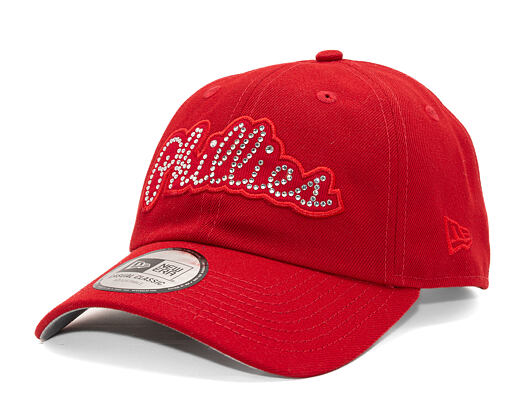 Kšiltovka New Era - MLB Casual Classic Rhinestone 9TWENTY - Philadelphia Phillies - Team Color