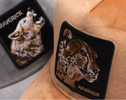 Kšiltovka Goorin - Velour Cheetah - Heat