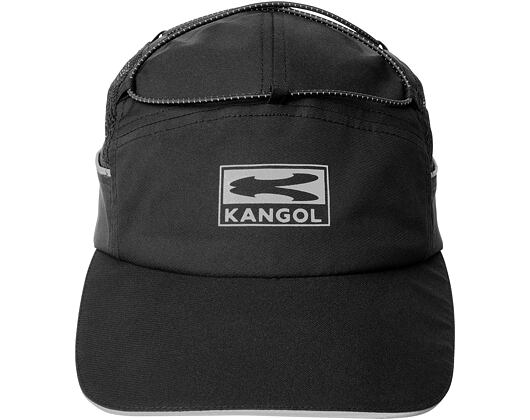 Kšiltovka Kangol - Reflective Speed 5-Panel - Black