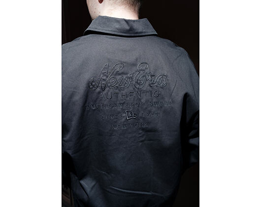 Bunda New Era - Collared Jacket - Black