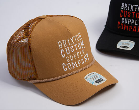 Kšiltovka Brixton - Wheaton MP Trucker - Copper