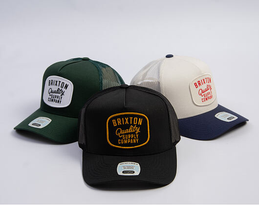 Kšiltovka Brixton - Hubal MP Trucker - Black