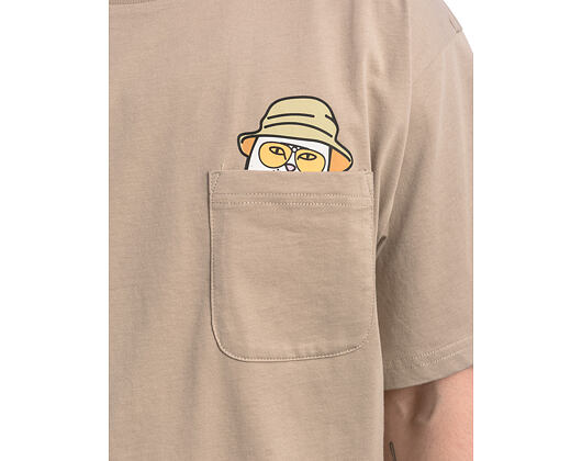 Triko Rip N Dip - Nermal S Thompson Pocket Tee (Tan)