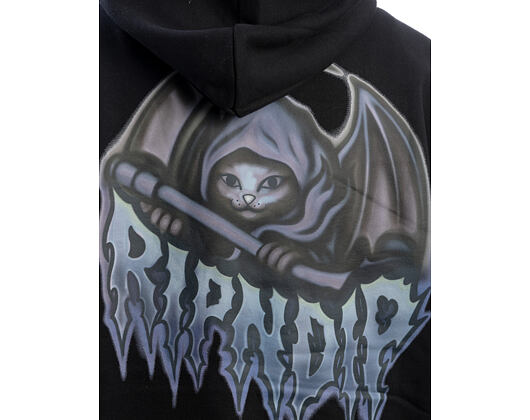 Mikina Rip N Dip - Out Of Time Hoodie (Black Wash)