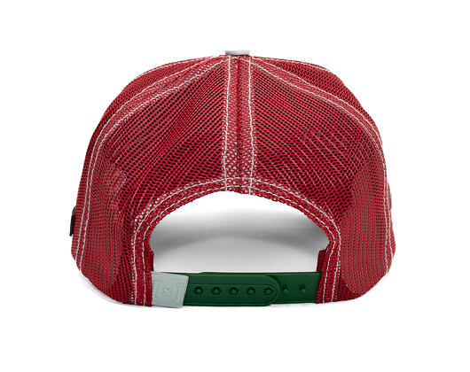 Kšiltovka Capslab - Trucker Peanuts - Cool Joe - White / Red /Green