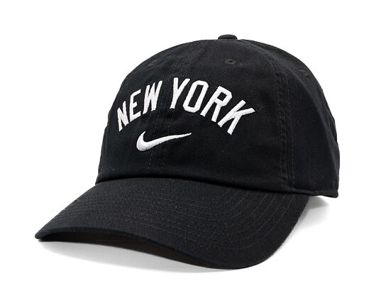 Kšiltovka Nike - Primetime Club Unstructured - New York Yankees - Black 00A