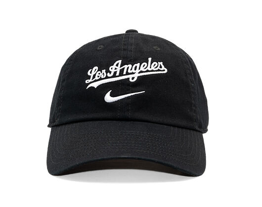 Kšiltovka Nike - Primetime Club Unstructured - Los Angeles Dodgers - Black 00A