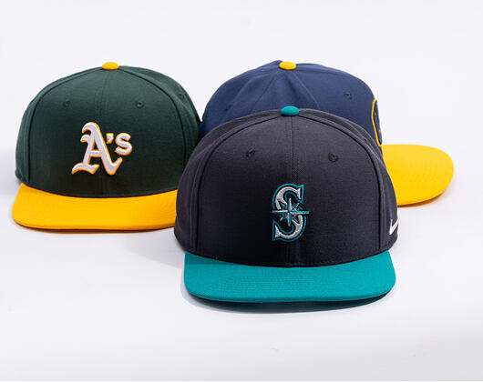 Kšiltovka Nike - Dri-Fit Pro - Seattle Mariners - Pitch Blue 4FA/Mardi Gras 4DZ