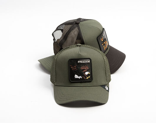 Kšiltovka Goorin - Freedom Eagle Trucker - Palm