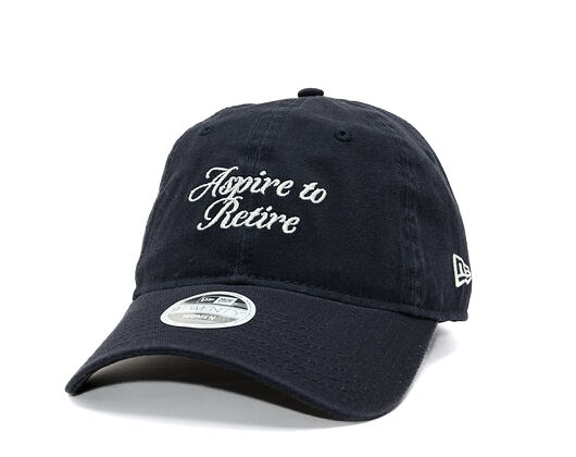 Dámská Kšiltovka New Era - Branded Slogan 9TWENTY - Navy / Chrome White