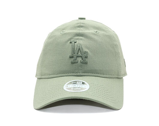 Dámská Kšiltovka New Era - MLB Midi Linen 9TWENTY - LA Dodgers - Pastel Green