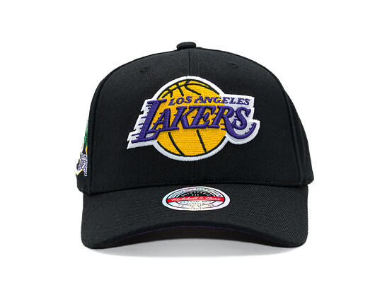 Kšiltovka Mitchell & Ness  - NBA Classic Red Snapback Custom Patch - Los Angeles Lakers - Black