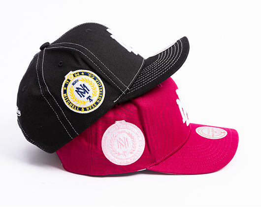 Kšiltovka Mitchell & Ness  - Branded Baseline -Pro Crown Snapback - Black