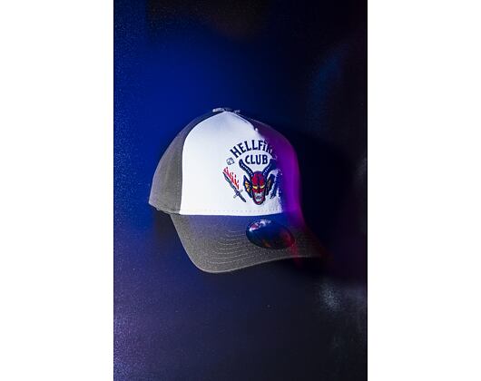 Kšiltovka New Era - Hellfire Club 9FORTY A-Frame - Stranger Things - Black