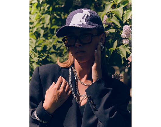 Kšiltovka Kangol - Retro Bermuda Big Kroo Spacecap - Hazy Indigo
