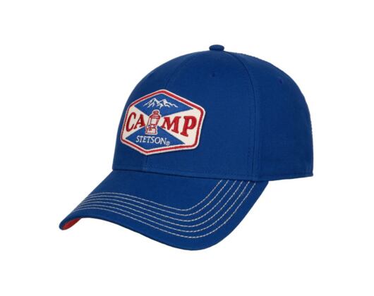 Kšiltovka Stetson Baseball Cap Camp Blue - 28