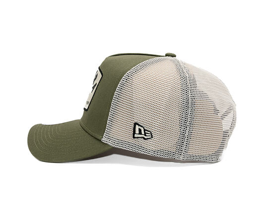 Kšiltovka New Era - Branded Summer Patch 9FORTY A-Frame Trucker - New Olive