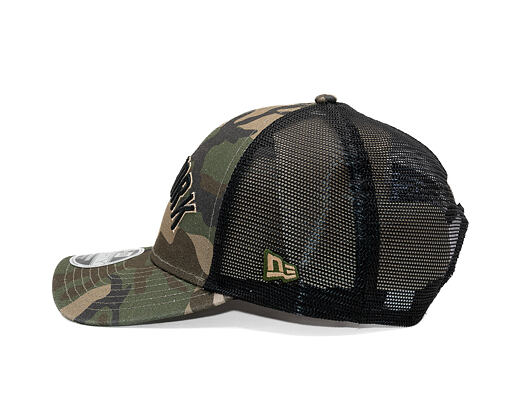Kšiltovka New Era - MLB Wordmark Camo 9FORTY M-CROWN - NY Yankees - Woodland Camo