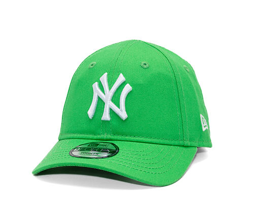 Dětská Kšiltovka New Era - MLB Essential 9FORTY - NY Yankees - Green / White - Toddler (50-52 cm)